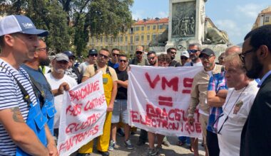 "On veut sauver notre métier": les pêcheurs ont profité du Sommet de l'océan Unoc pour manifester ce lundi à Nice