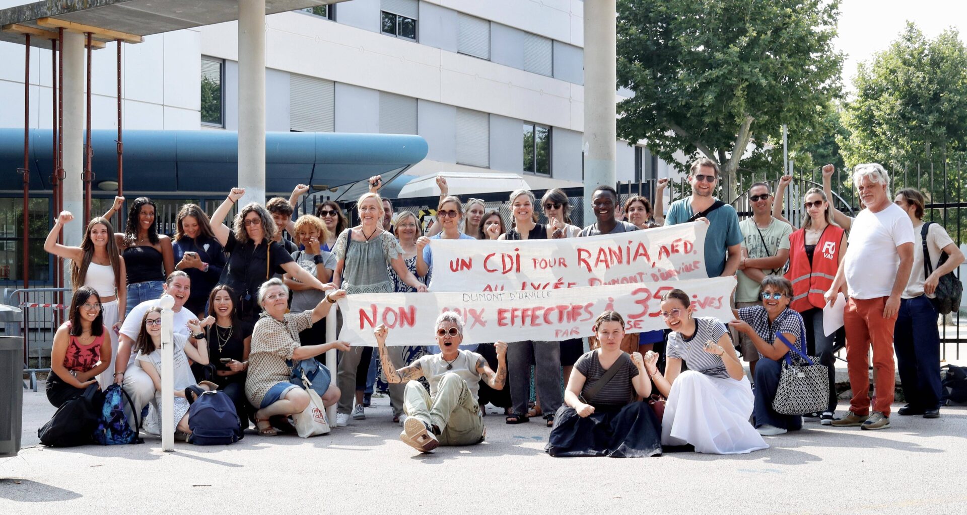 "On ne veut pas que la rentrée scolaire ait lieu dans ces conditions": les enseignants de ce lycée toulonnais dénoncent le non-renouvellement d'une assistante d'éducation