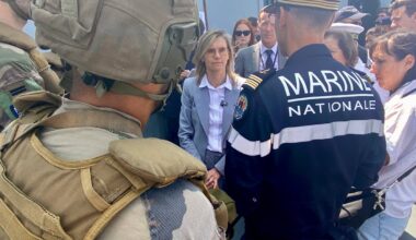 "Je ne peux pas laisser prononcer des mensonges": à Nice, la ministre Agnès Pannier-Runacher défend ses aires marines protégées