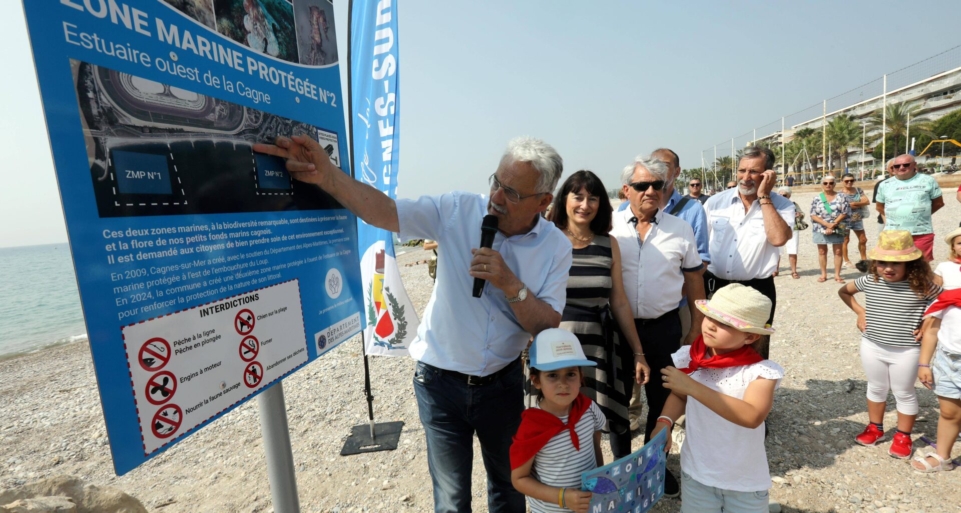 "J’ai créé cette deuxième zone en accord avec les pêcheurs": la Ville de Cagnes-sur-Mer a désormais une nouvelle zone marine protégée
