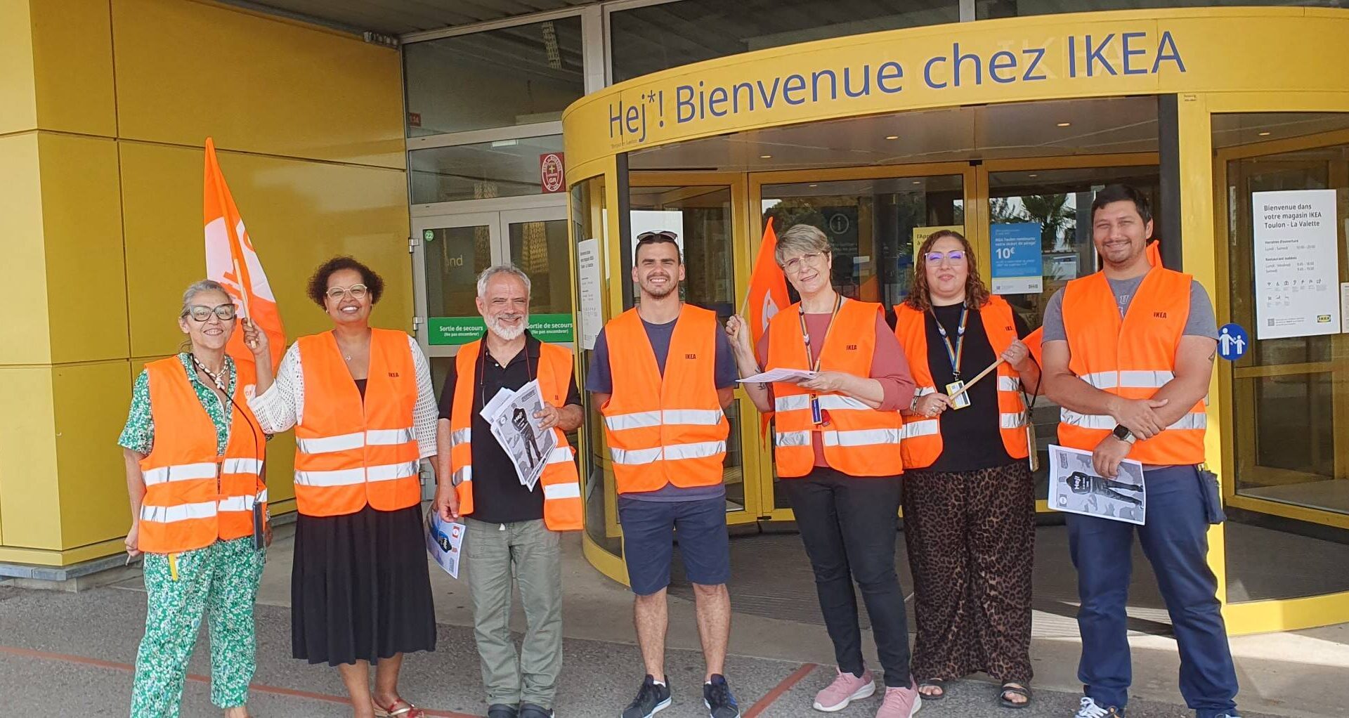 Mobilisation chez Ikea Toulon les salariés dénoncent une rupture du dialogue social