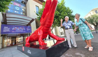 C'est quoi ces statues d'animaux colorées qui ont fait leur apparition à Saint-Raphaël?