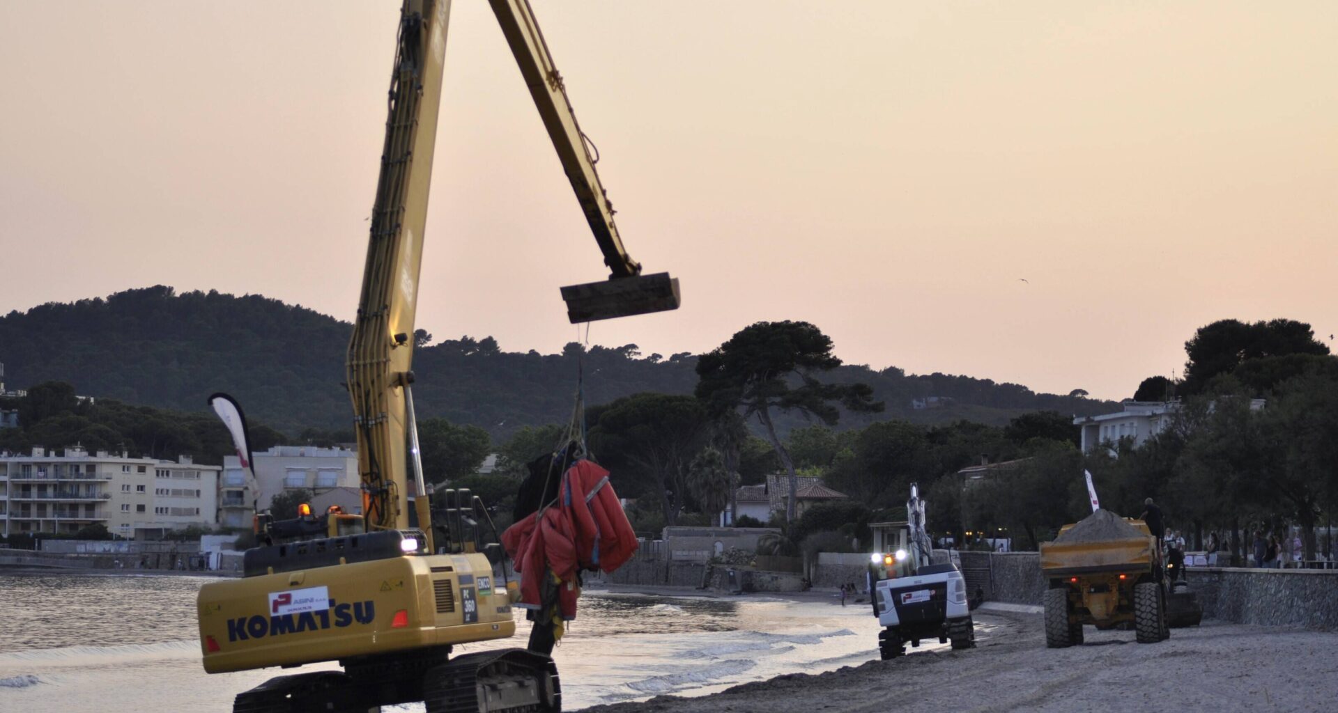 A La Seyne, neuf nuits de travaux sont programmées pour reprofiler la plage
