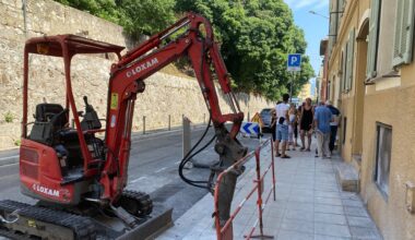 "Mon tableau danse sur mon mur quand ils travaillent": inquiets pour leurs immeubles, des habitants bloquent le chantier d'Enedis au port de Nice ce lundi