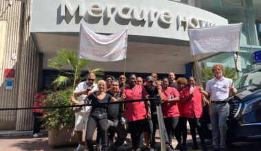 Piscine squattée, menaces de mort au personnel… À Nice, les employés de l’hôtel Mercure débraient pour réclamer un vigile