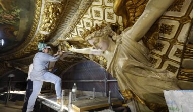 A Toulon, le chantier de l’opéra entre dans une nouvelle phase avec la restauration des décors de la grande salle