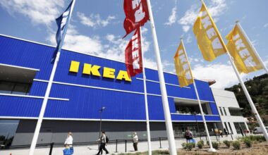 Une partie des employés d’Ikea à nouveau en grève ce mardi à Nice, mais le magasin reste ouvert