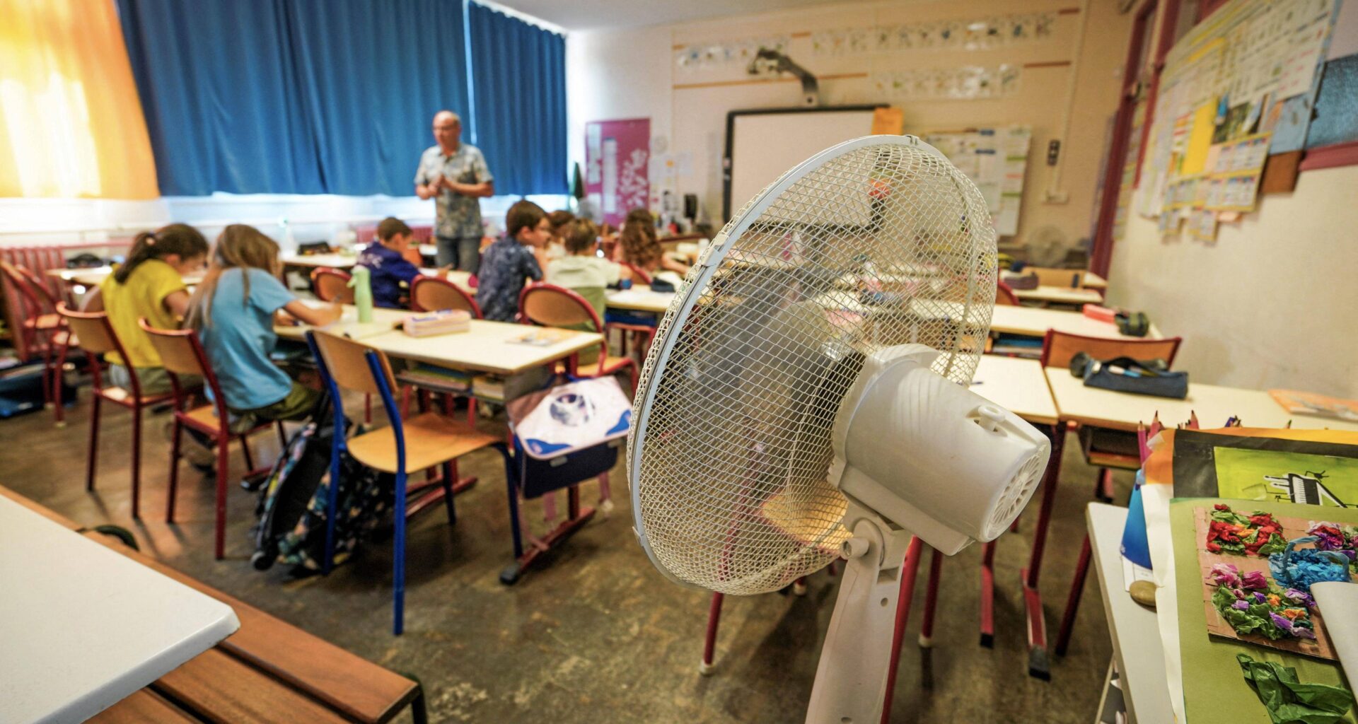Les écoles de Six-Fours fermées jusqu'à la fin de la semaine en raison de la canicule, les élèves accueillis dans des salles municipales