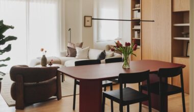 Un appartement fluide, confortable et intemporel à Barcelone