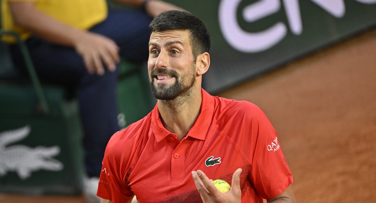 Roland Garros, Insolite > Djokovic dans tous les bons coups, même la veille d'un huitième de finale