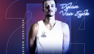 Dylan Van Eyck, nouvelle recrue du NBH pour 2025-26 !