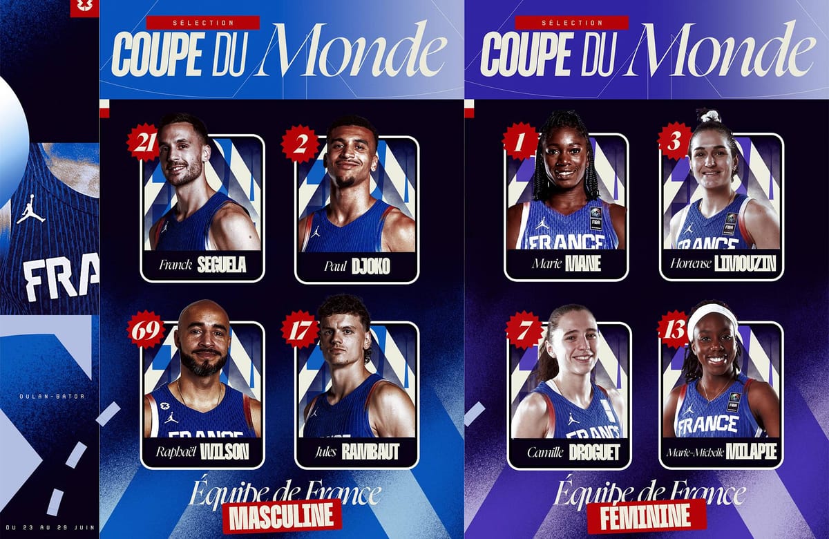 les deux équipes de France dévoilées