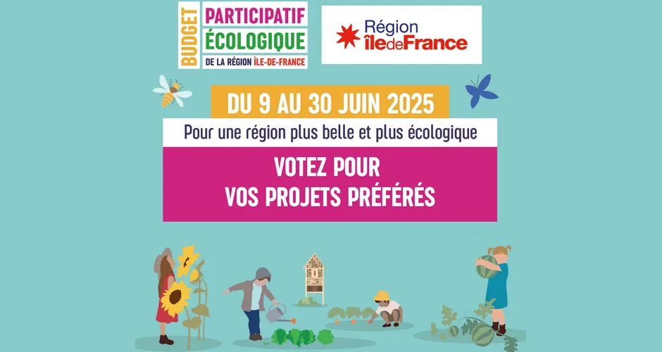 Top départ pour le Budget participatif et écologique d'Île-de-France