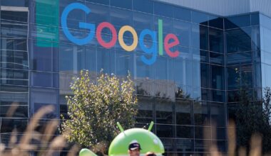 Le siège social de Google, à Mountain View en Californie, le 4 novembre 2016