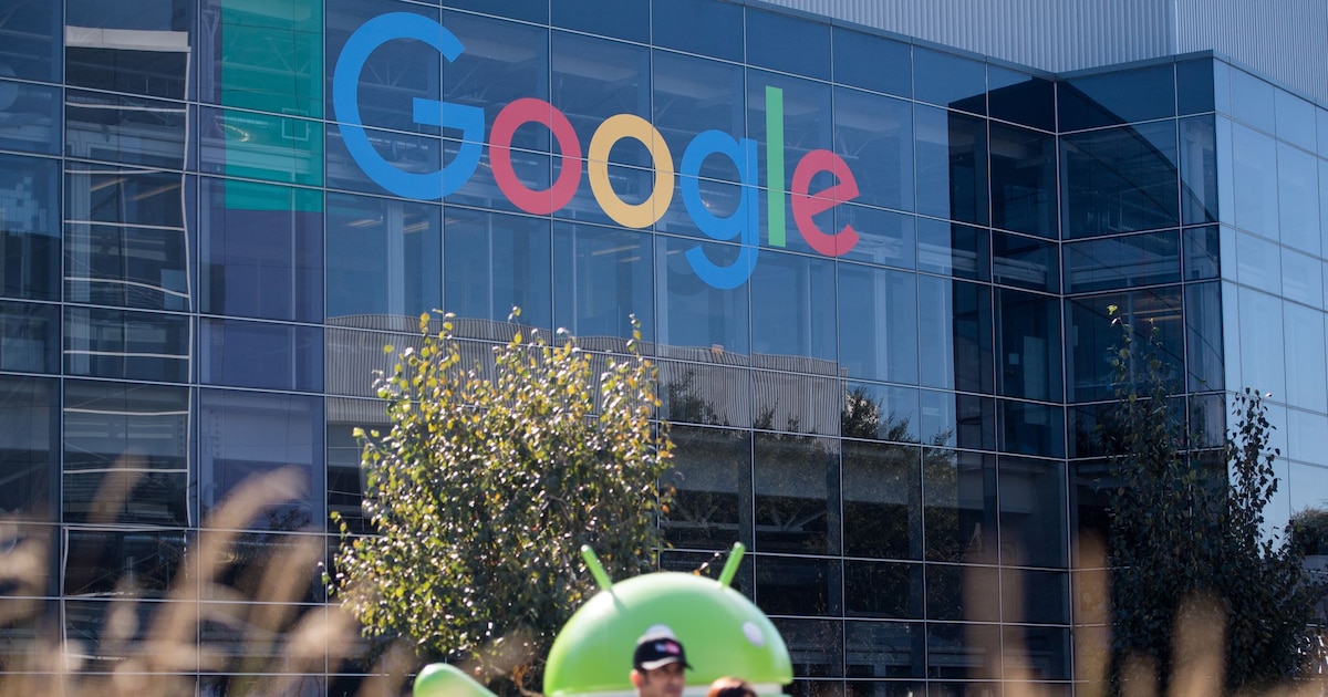 Le siège social de Google, à Mountain View en Californie, le 4 novembre 2016