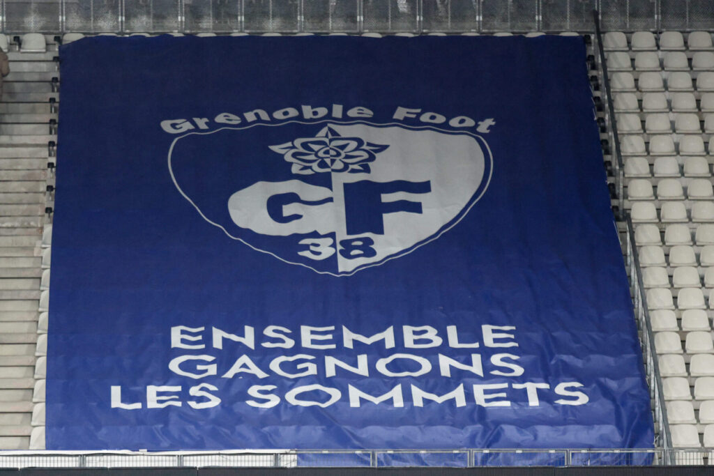 Equipe de football de Laval SLMFC during the Ligue 2 BKT match between Grenoble and Laval at Stade des Alpes on March 10, 2024 in Grenoble, France.(Photo by Alex Martin/FEP/Icon Sport) - Photo by Icon Sport