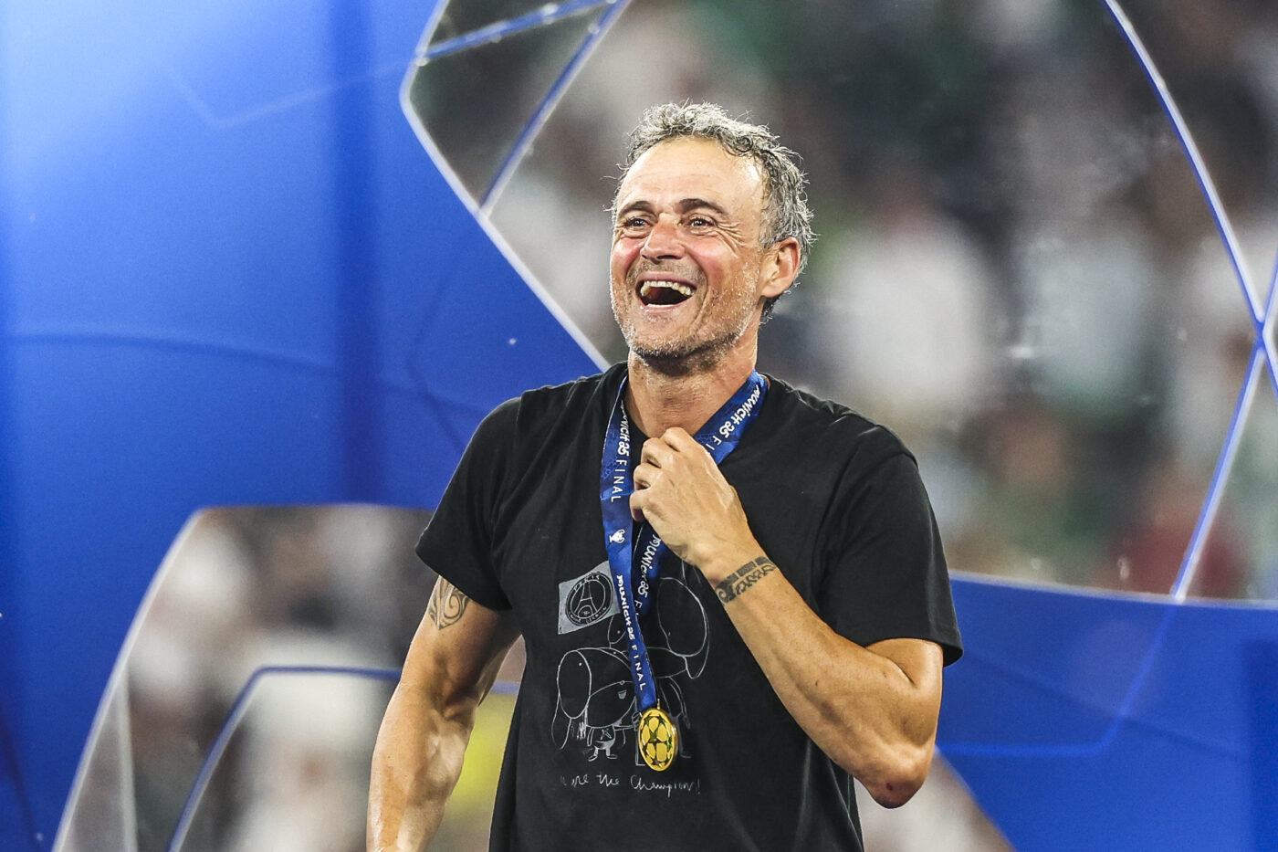 La mère d’Elias, adolescent tué à la sortie de son entraînement en janvier, a tenu le coup grâce à Luis Enrique - France - Paris Saint-Germain