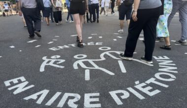 Exit les voitures, place aux piétons sur la Presqu'île de Lyon