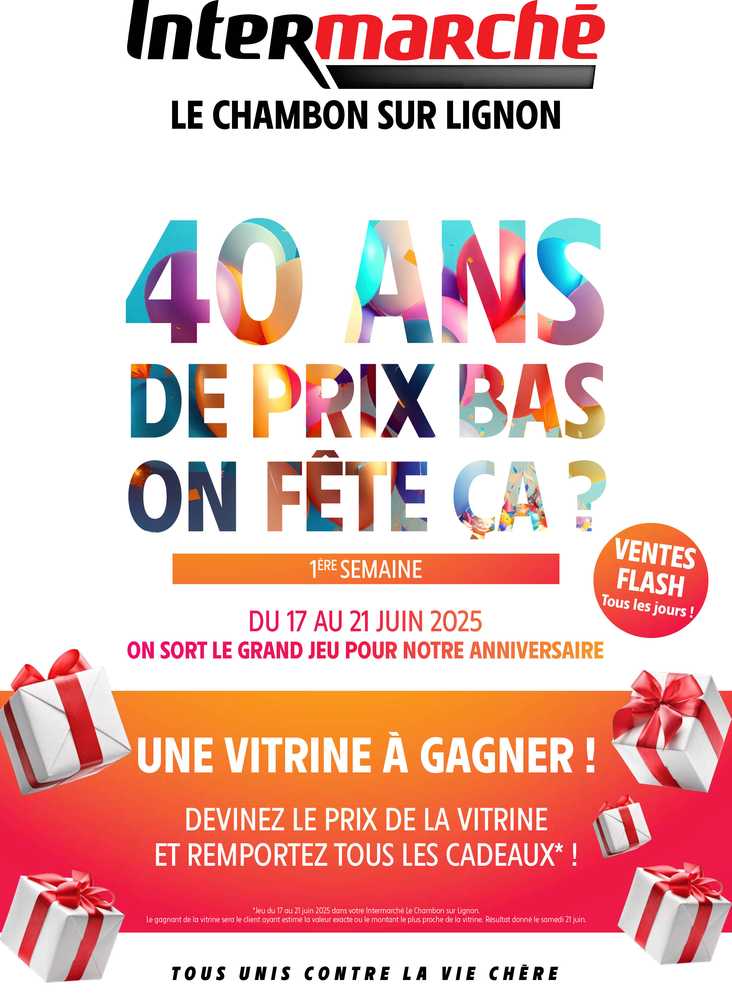 Chambon Intermarché juin 2025
