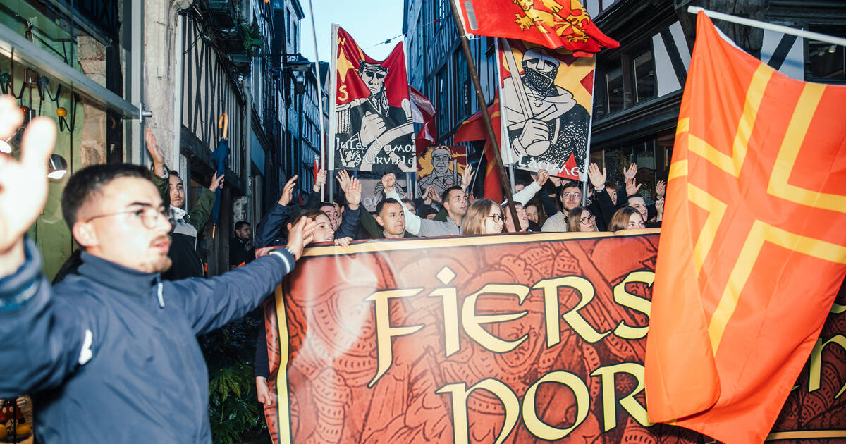 A Rouen, les autorités laissent les identitaires manifester – Libération