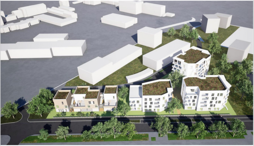 SAINT-ÉTIENNE FAIT POUSSER UN NOUVEAU VILLAGE AU NORD DE CHÂTEAUCREUX