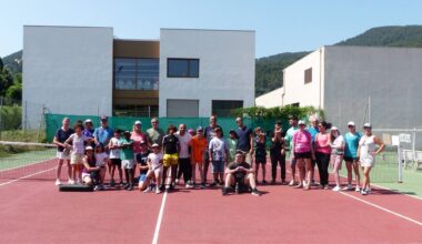 Avec le Handi Friendly tour, les jeunes porteurs d'un handicap ont découvert le tennis à Solliès-Pont