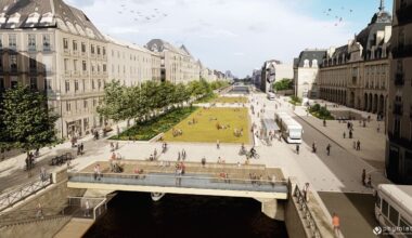 Rennes libère son fleuve du béton pour s’adapter au changement climatique, un projet critiqué