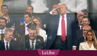 Trump "furieux contre les soldats" après sa parade militaire: un spectacle d'anniversaire qui tourne au fiasco
