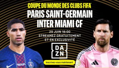 Paris SG – Inter Miami : comment voir gratuitement le match en direct ce dimanche ?