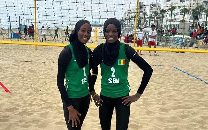 Beach-volley - Continental Cup U-21 (Filles) : Le Sénégal remporte son deuxième match et passe en quarts