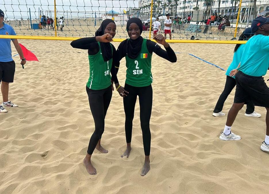Beach-volley - Continental Cup U-21 (Filles) : Le Sénégal domine d'entrée le Maroc (2-1) !