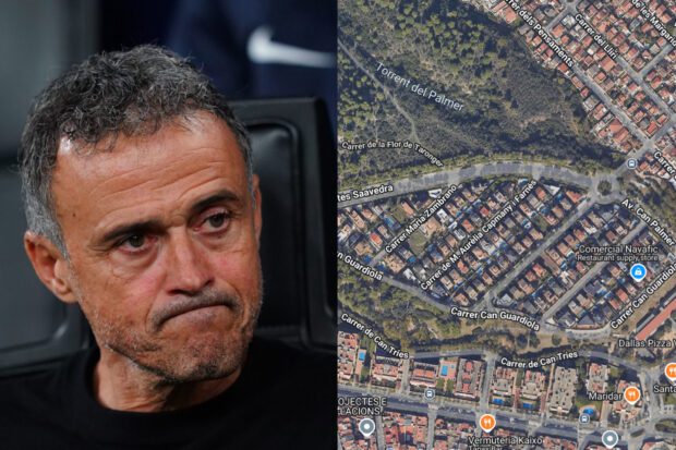 La spectaculaire maison de Luis Enrique avec piscine et terrain de padel