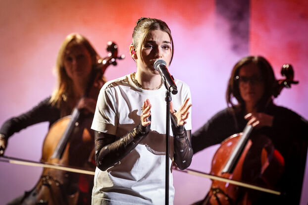 Adèle Castillon (ici le 9 février 2024 à la 39e cérémonie des Victoires de la Musique) est une des têtes d'affiche de Fnac Live. LP/Fred Dugit