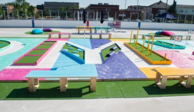 Le minigolf extérieur ne reviendra pas cet été