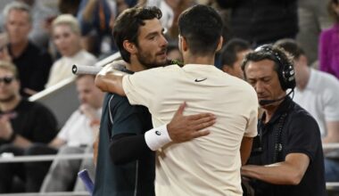 Roland Garros > « C’est un scandale. Une honte. Ce n’est pas ça Roland-Garros ! On a foutu un toit à Musetti et Alcaraz alors qu’il n’a pas plu une seule seconde", lâche Benoît Maylin