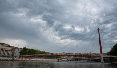 Nuages au dessus de Lyon. @WilliamPham