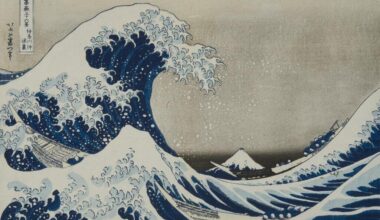 La Grande Vague de Hokusai, une oeuvre iconique dans le monde entier