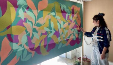 Des muralistes nantais exposent leurs fresques dans une galerie