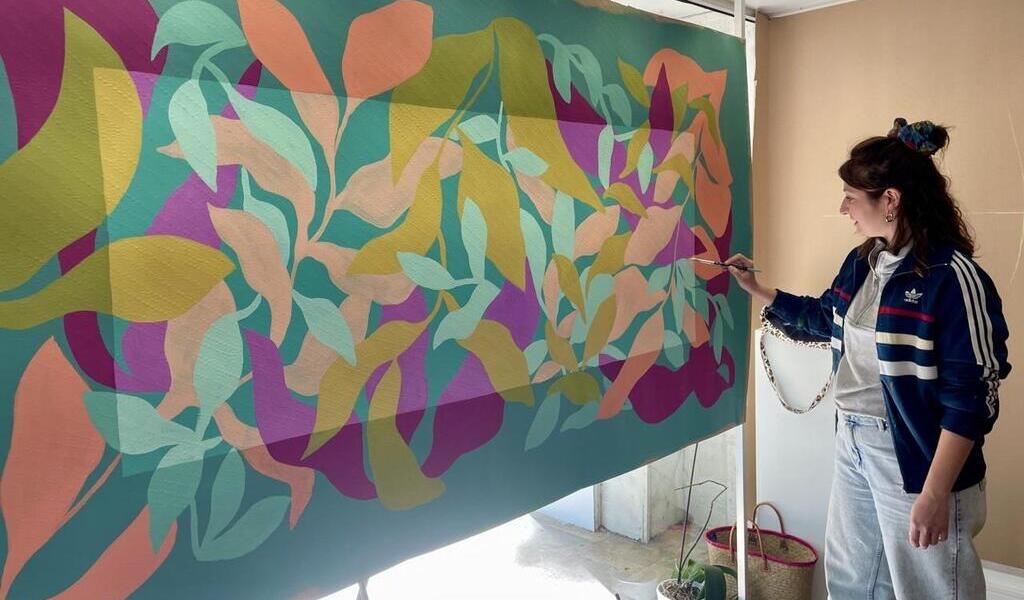 Des muralistes nantais exposent leurs fresques dans une galerie