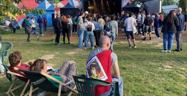 photo  le festival pies pala pop au jardin moderne à rennes, lors de l’édition de juin 2024.  ©  ouest-france 