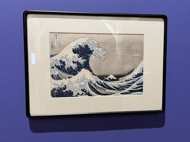 photo la grande vague d’hokusai est à voir jusqu’au 7 septembre, au château des ducs de bretagne, à nantes.  ©  ouest-france