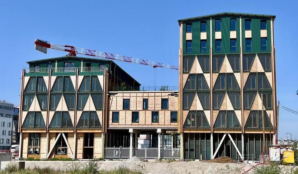 Quartier de la Santé à Nantes, le bâtiment Gina est la pièce maîtresse de la recherche