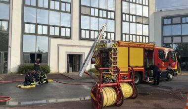 Près de l’aéroport de Nantes, un incendie dans une pizzeria
