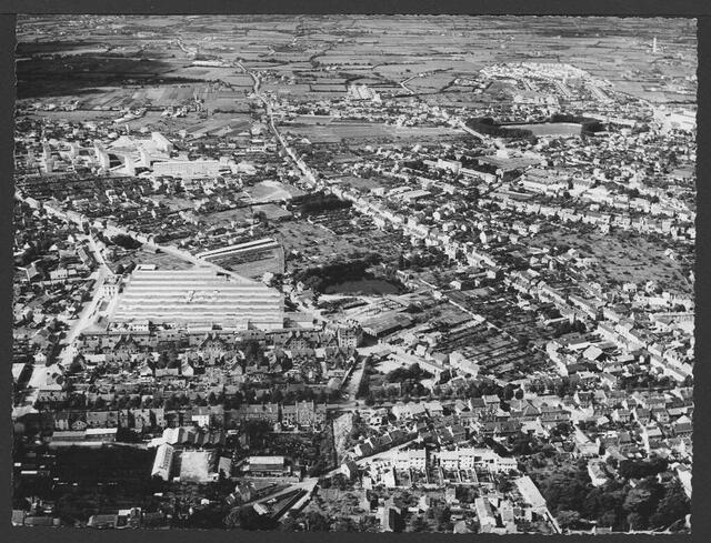 photo une vue panoramique du quartier de la croix-bonneau en 1958.  ©  association croix-bonneau