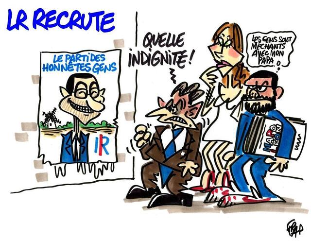 photo le dessin de frap du 21 juin 2025.  ©  frap