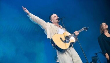 En chantant sur scène avec Ed Sheeran, le Normand Pierre Garnier réalise son rêve