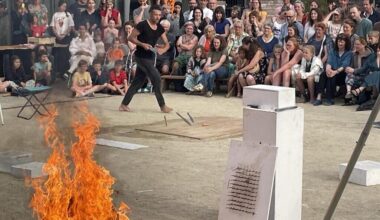 Tombées de la nuit. Le Galapiat cirque lance le festival d’art de rue… et des couteaux