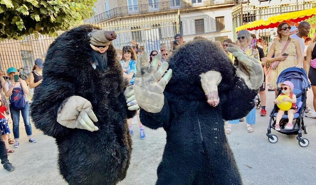 Quand des taupes géantes s’invitent à la soirée de lancement du Voyage à Nantes