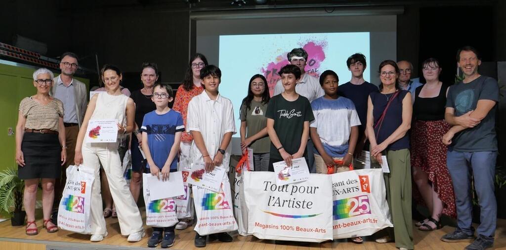 Au Rheu, de jeunes artistes récompensés pour leurs œuvres