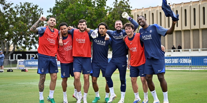 Psg entrainement